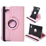 360 Roterende L�der Etui til 7.0 (Pink)